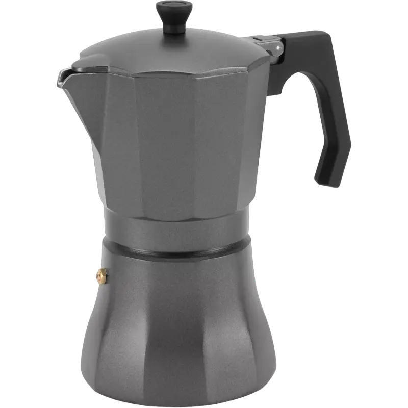 Cumpara  Aparate de cafea Geyser - Cafetieră gheizer Polaris Graphit-9C, Grafit..