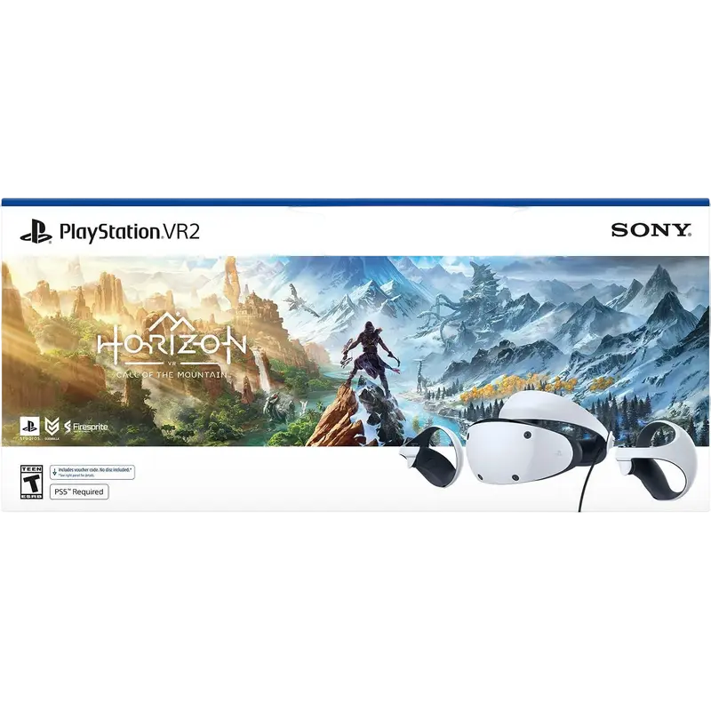 Ochelari VR PlaystationVR2 Horizon call of the mountain Bundle, Alb