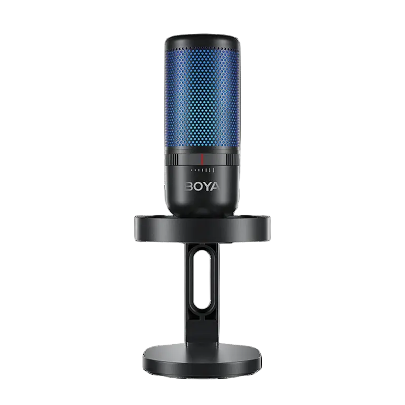 Microfon Gaming Boya K3, USB, Negru