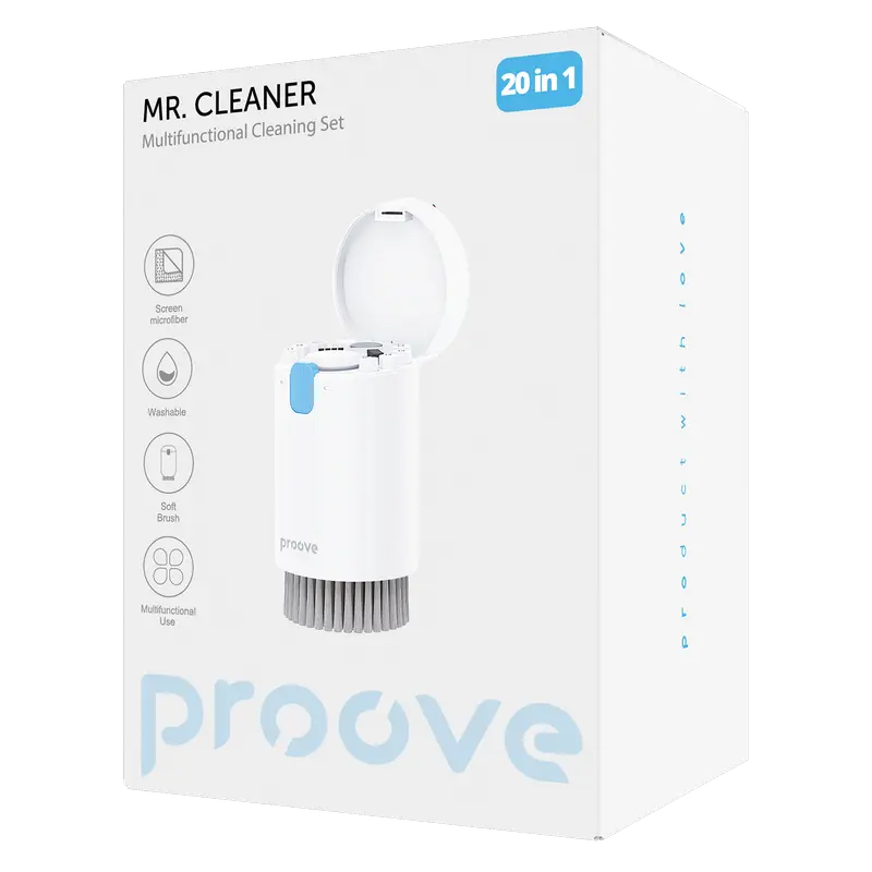 Multifunctional cleaning set Proove Mr. Cleaner 20in1 White
