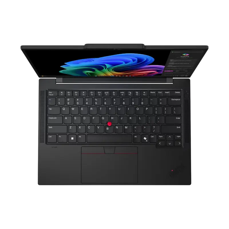 Ноутбук для бизнеса 14" Lenovo ThinkPad T14s Gen 6 (Snapdragon), Чёрный, Qualcomm Snapdragon X Elite X1E-78-100, 32Гб/1024Гб, Windows 11 Pro