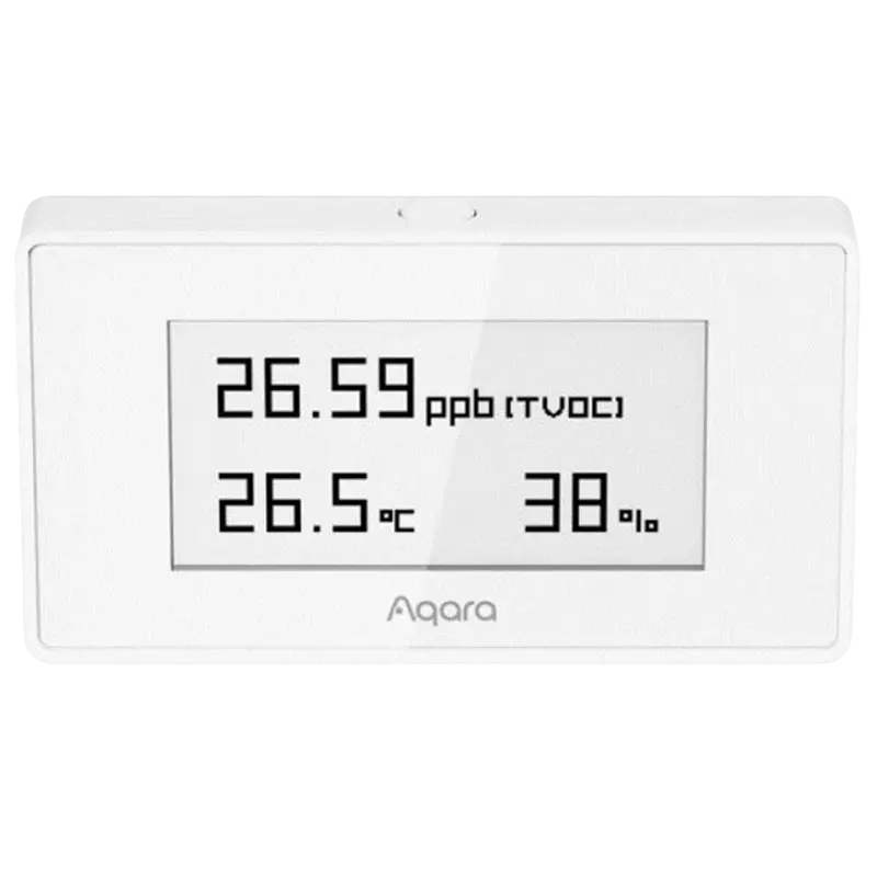 Smart senzor de temperatura și umiditate AQARA TVOC Air Quality Monitor, Alb