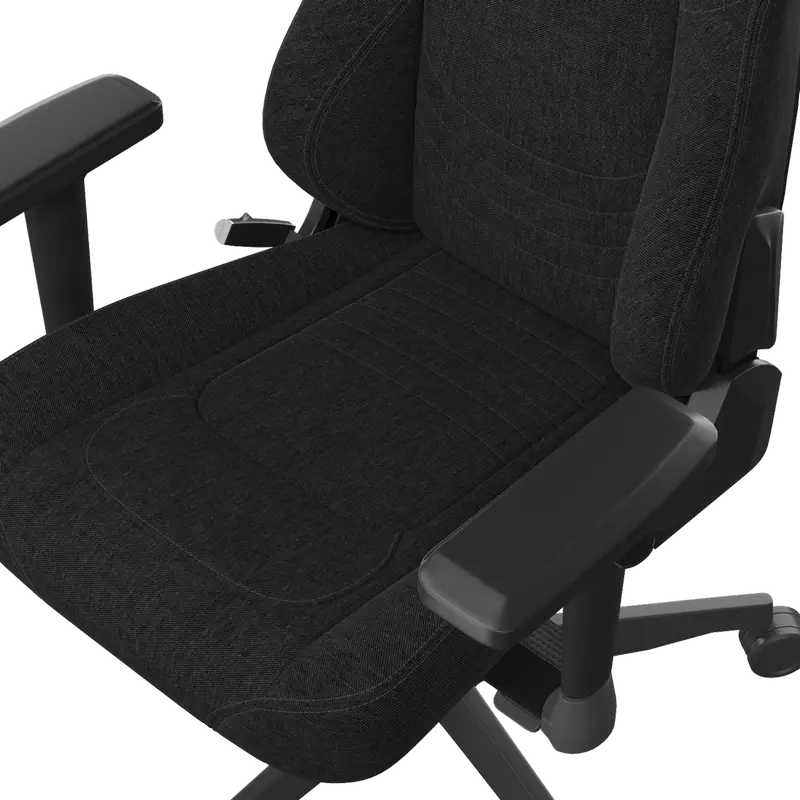 Scaun Gaming HATOR Darkside 3L Pro, Textil, Negru