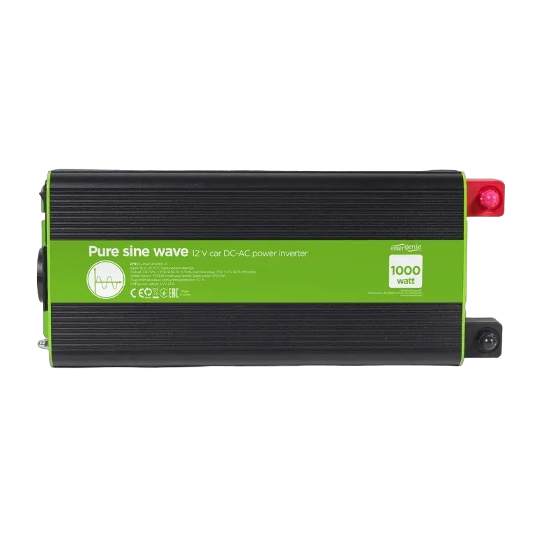 Автомобильный инвертор Energenie EG-PWC-PS1000-01, 1000Вт, Разноцветный