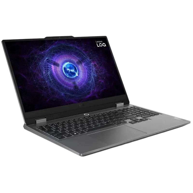Игровой ноутбук 15,6" Lenovo LOQ 15IAX9, Luna Grey, Intel Core i5-12600HX, 24Гб/512Гб, Без ОС