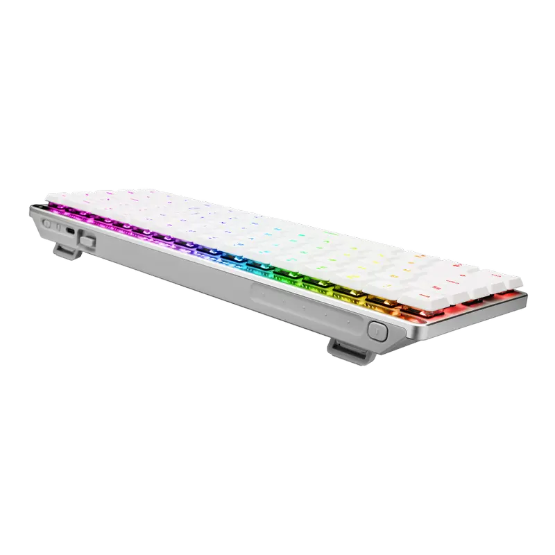 Tastatură ASUS ROG Falchion, Fără fir, Alb