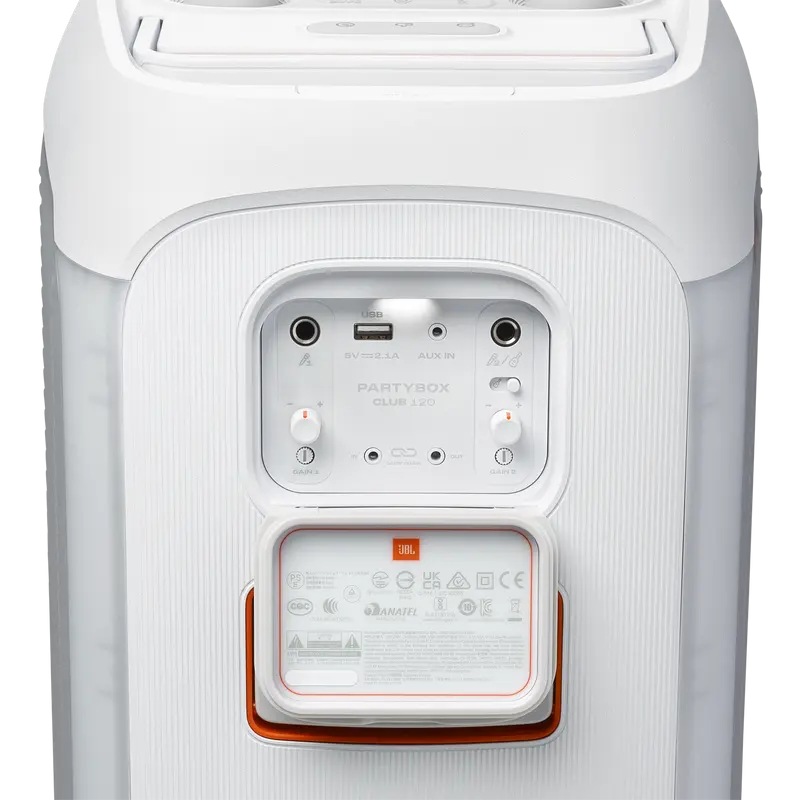 Sistem audio JBL PartyBox Club 120, Alb