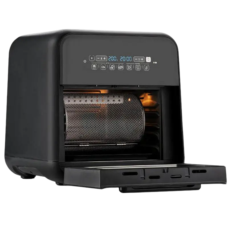 Friteuză cu aer cald Breville VDF127X-DIM, Negru