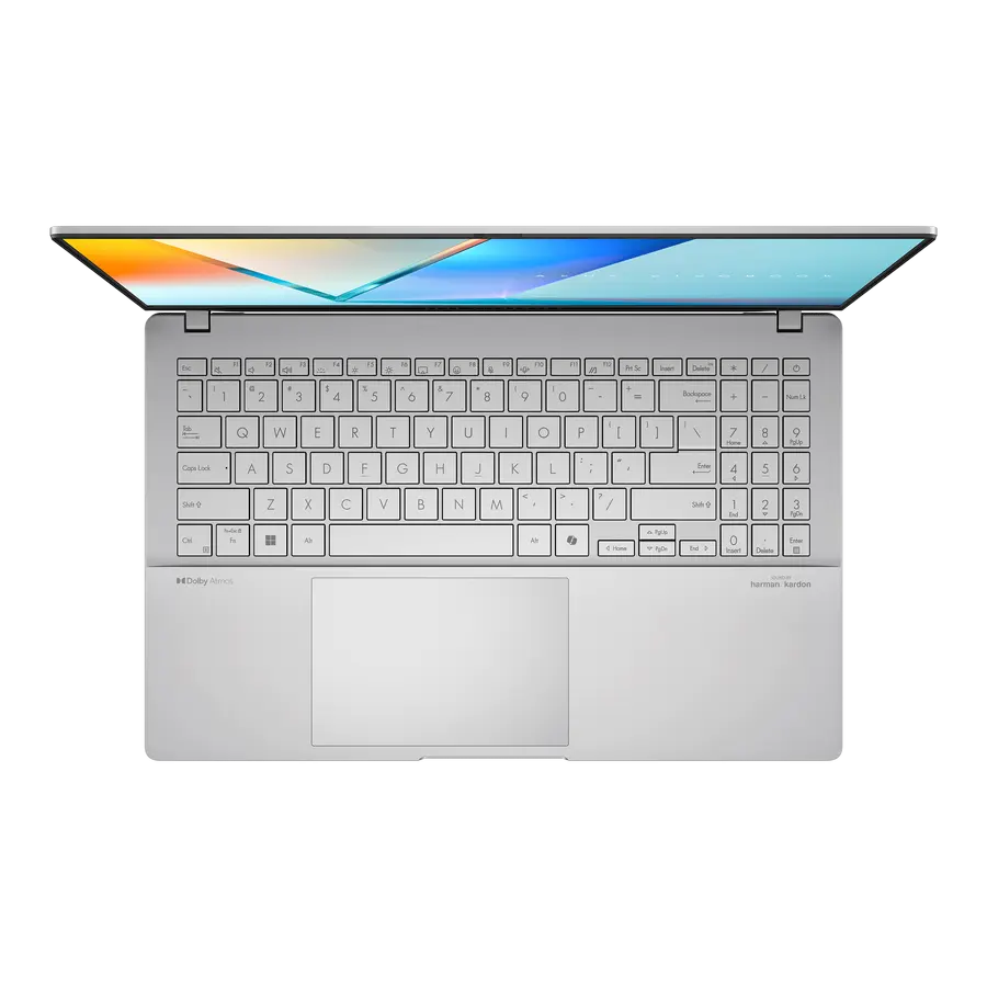 Laptop 15,6" ASUS Vivobook S 15 OLED S5507QA, Cool Silver, Qualcomm Snapdragon X Elite X1E-78-100, 32Gb/1024Gb, Windows 11 Home