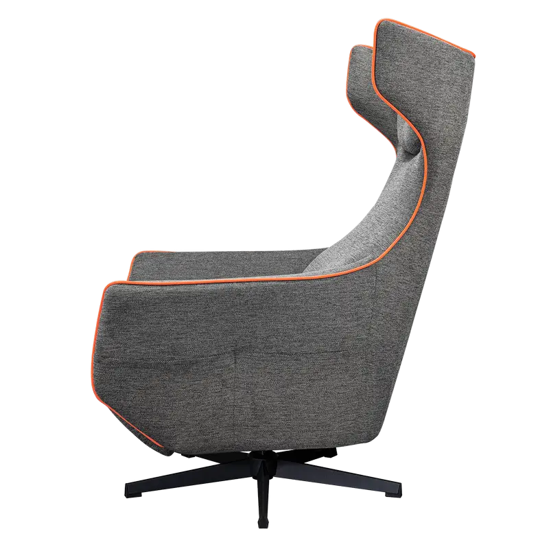 Scaun Gaming Cougar Magus, Imitație de in, Gri | Portocaliu