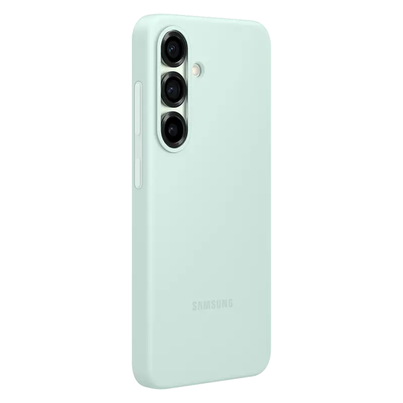 Husă Samsung Silicone Cover Galaxy S25, Mentă