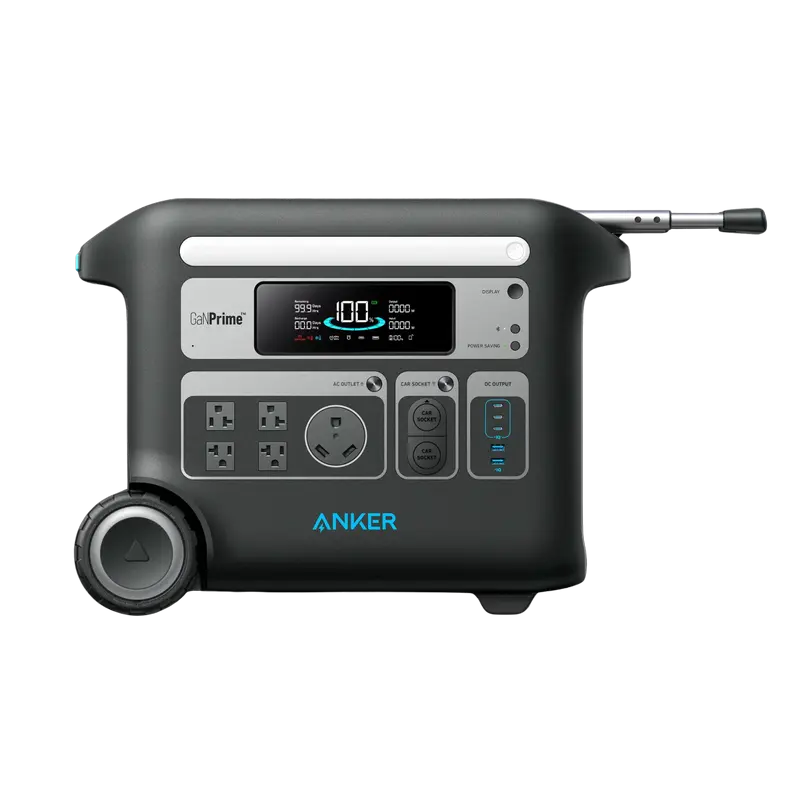 Centrală de încărcare Anker SOLIX F2000, 2400 W, Negru, Portabil