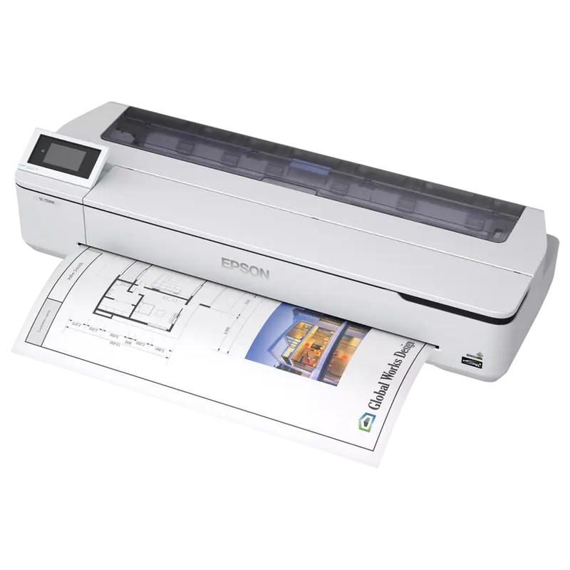 Plotter de format mare Epson Plotter SureColor SC-T5100N, Alb