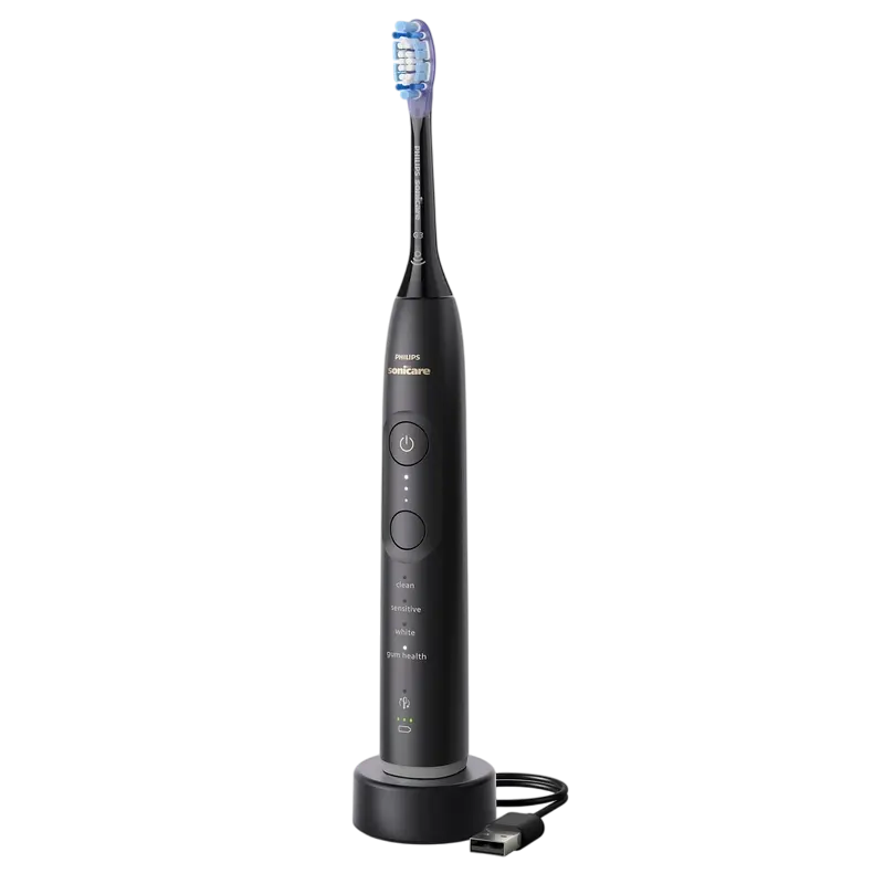 Электрическая звуковая зубная щетка Philips HX7429/03, Чёрный