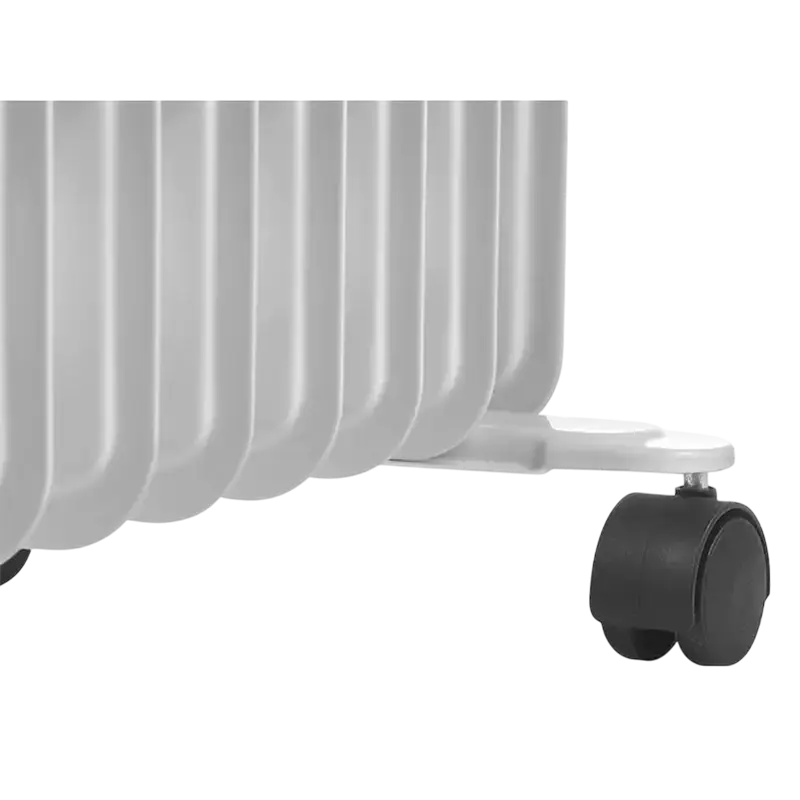 Radiator de ulei Zanussi ZOH/CS-09W, 2000W, Alb