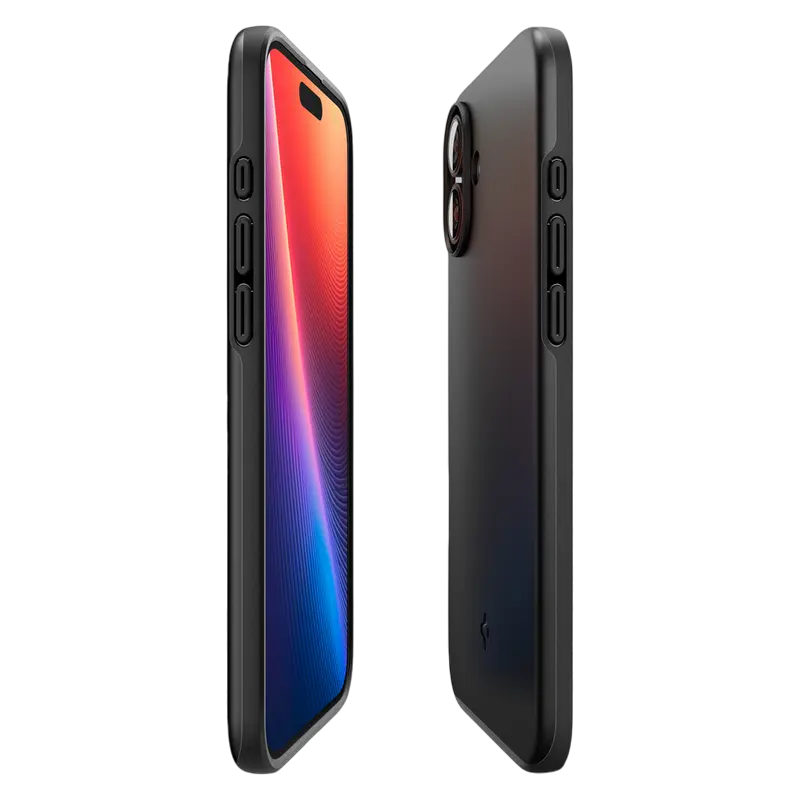 Husa Spigen iPhone 16 Plus Thin Fit Mag, Negru