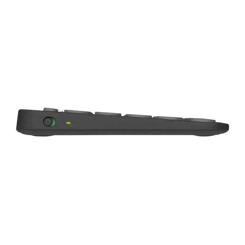 Tastatură Logitech K380S, Fără fir, Grafit
