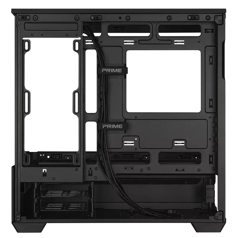 Carcasă PC ASUS PRIME AP202 TG ARGB, Midi-Tower, , Negru