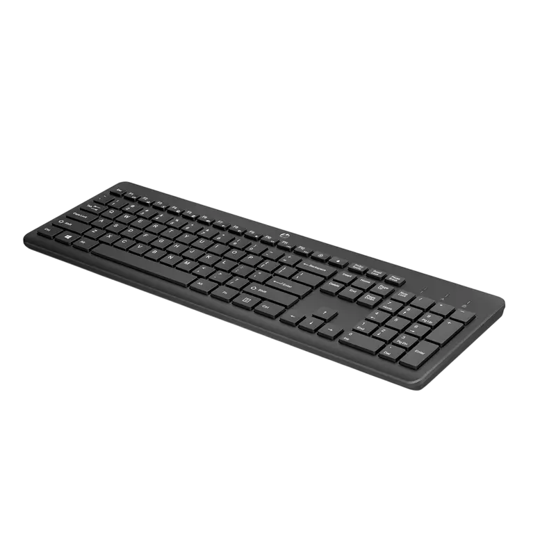 Клавиатура HP 230, Беспроводное, Чёрный