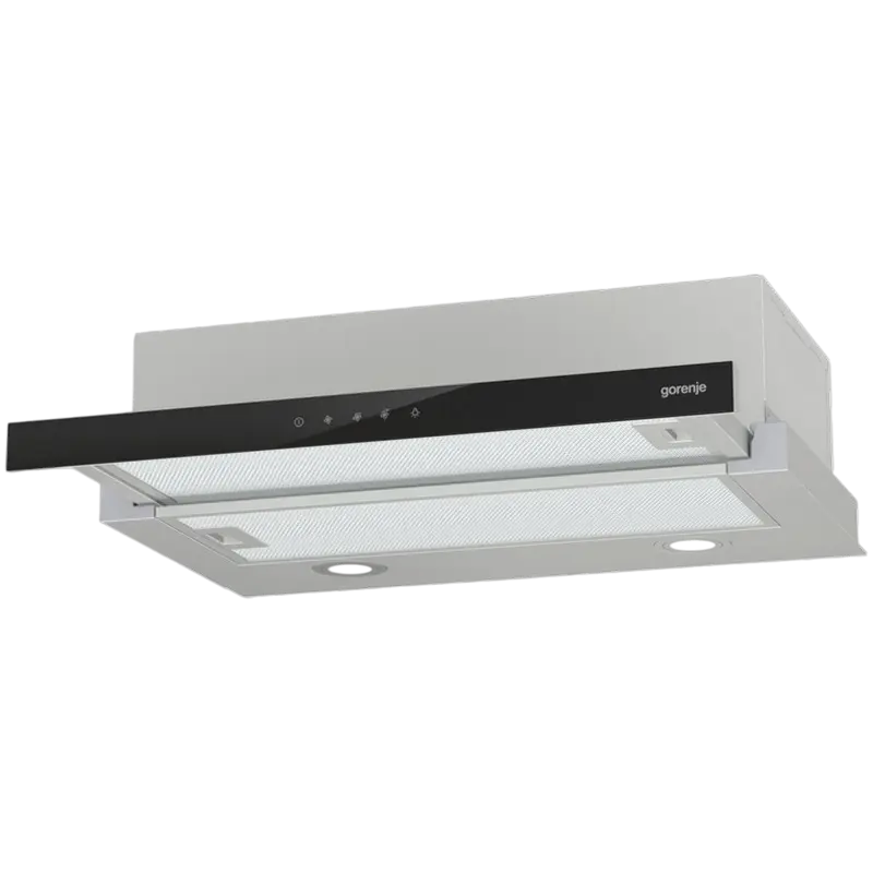 Hota încorporabilă Gorenje TH64E3SGB, Oțel inoxidabil
