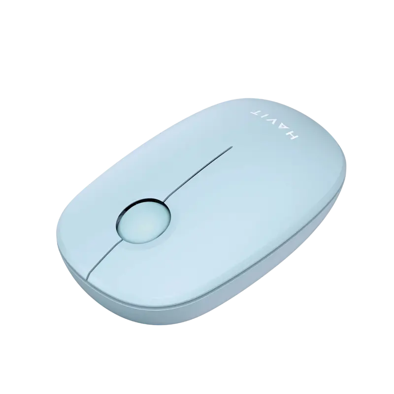 Mouse Wireless Havit MS57GT, Albastru deschis