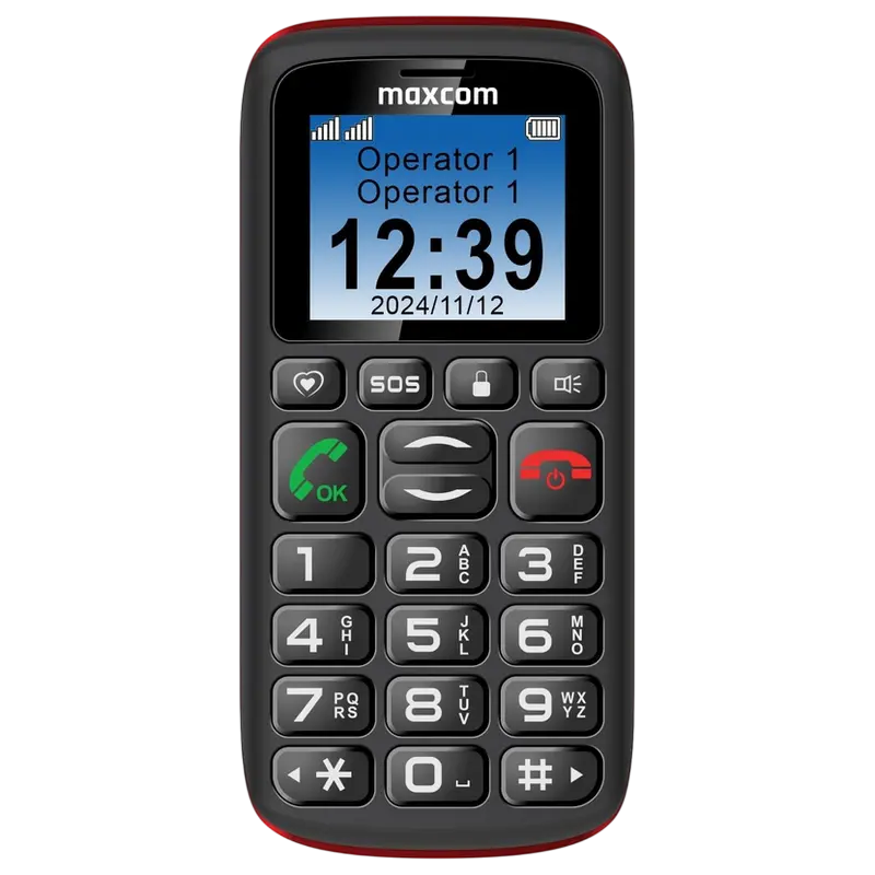 Cumpara  Telefoane cu butoane - Мобильный телефон MaxCom MM428L, Чёрный..