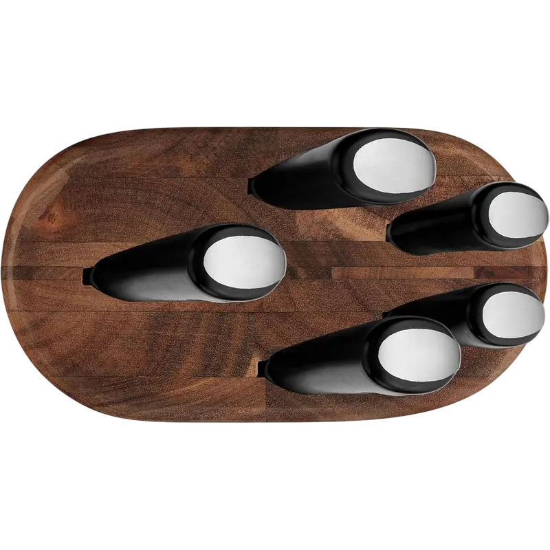 Set de Cuțite Tefal K267S556, Negru / Inox