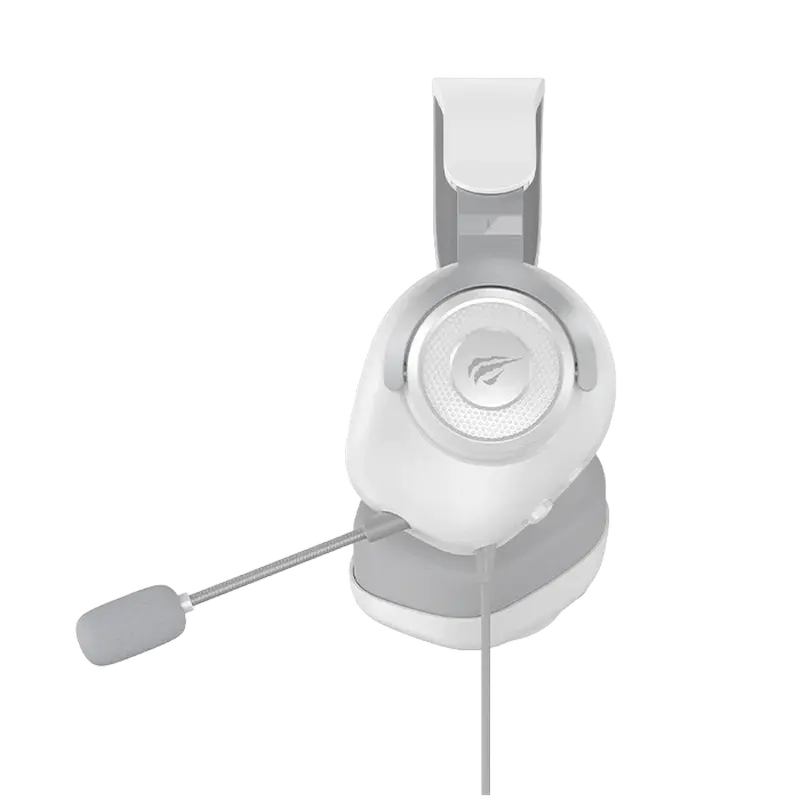 Căști gaming Havit H2230U, Cu fir, Alb | Gri