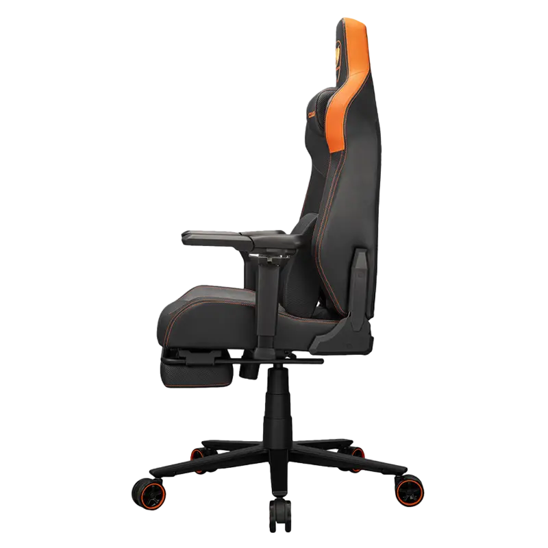 Scaun Gaming Cougar Armor EVO M, PU Piele, Negru | Portocaliu