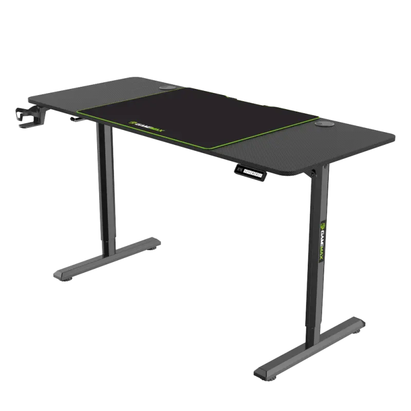 Birou Gaming Gamemax D140-Carbon-EC2, Negru
