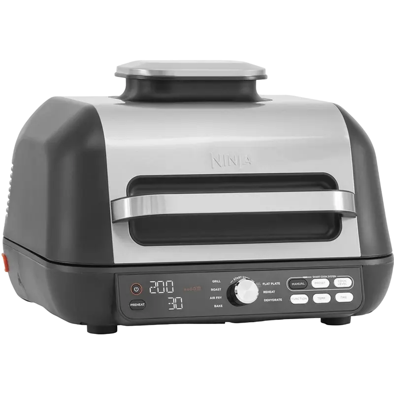 Friteuză cu aer cald Ninja AG651UK, Negru | Argintiu