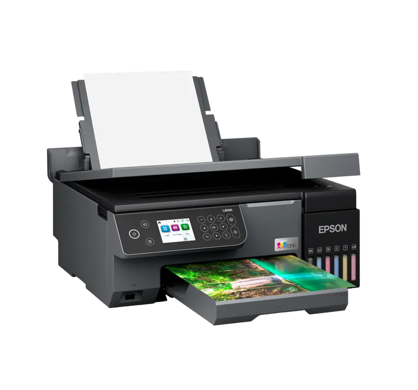MFP Epson EcoTank L8100, Negru