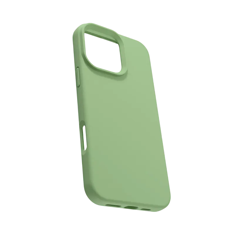 Чехол Etteri Silicone Mag для Apple iPhone 16 Pro Max, Светло-зеленый