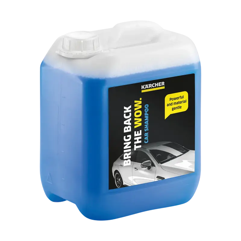 Mini-mașină de spălat cu presiune Karcher K 5 Basic + Șampon auto RM 619, 5L