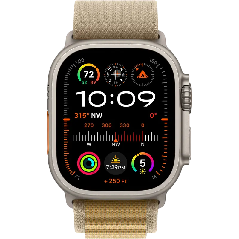 Ceasuri inteligente Apple Watch Ultra 2, 49mm, Tan