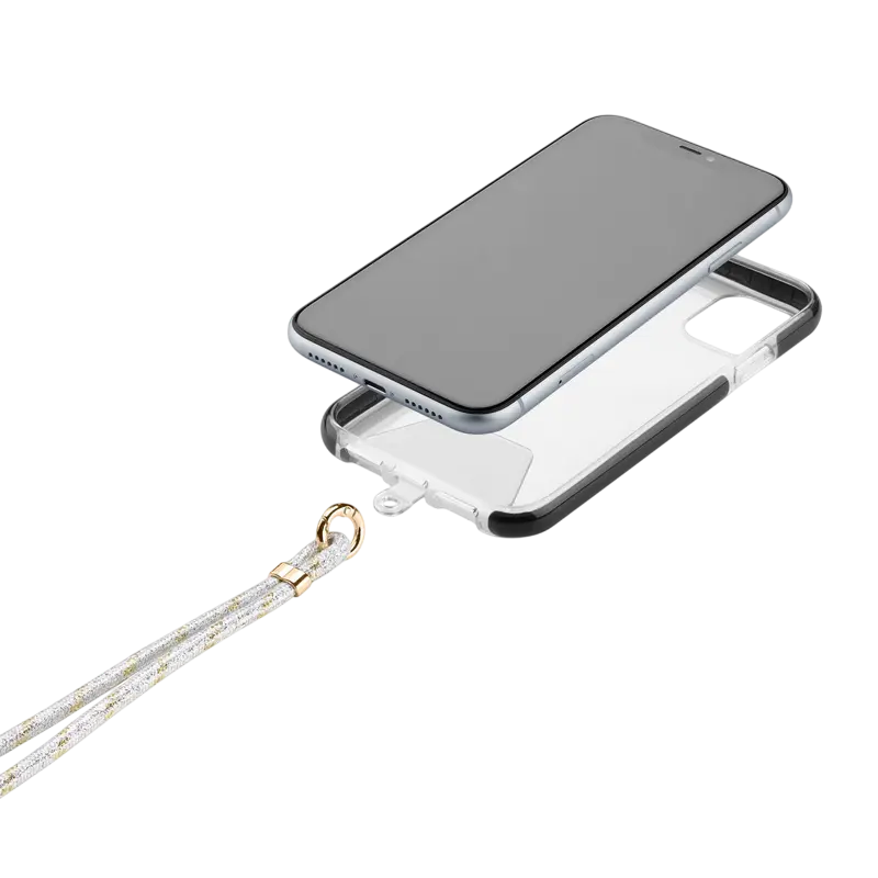 Suport pentru smartphone Cellularline Universal Lace, Argintiu