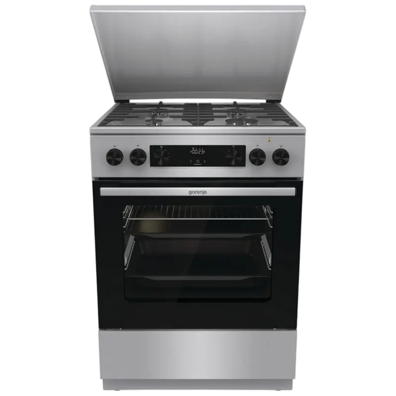 Cumpara  Plite și aragazuri - Aragaz Mixt Gorenje GKS6C71XF, Oțel inoxidabi..