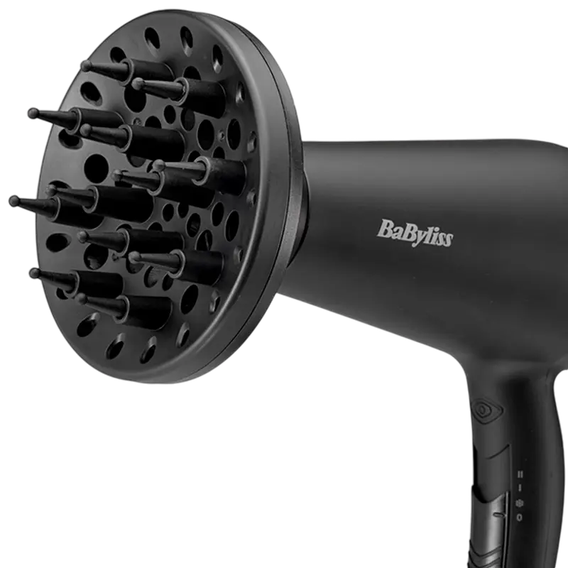 Uscător de păr BaByliss D215DE, 2000W, Negru