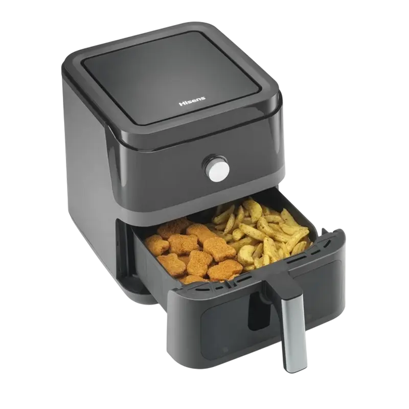 Friteuză cu aer cald Hisense HAF1800D, Negru