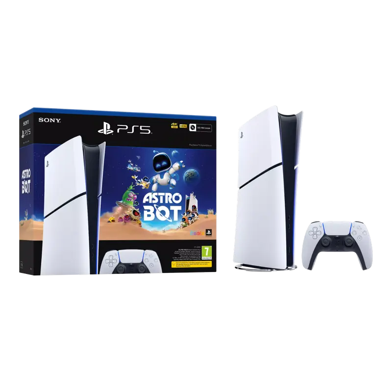 Cumpara  Console de jocuri - Consolă de jocuri SONY PlayStation 5 Slim Dig..