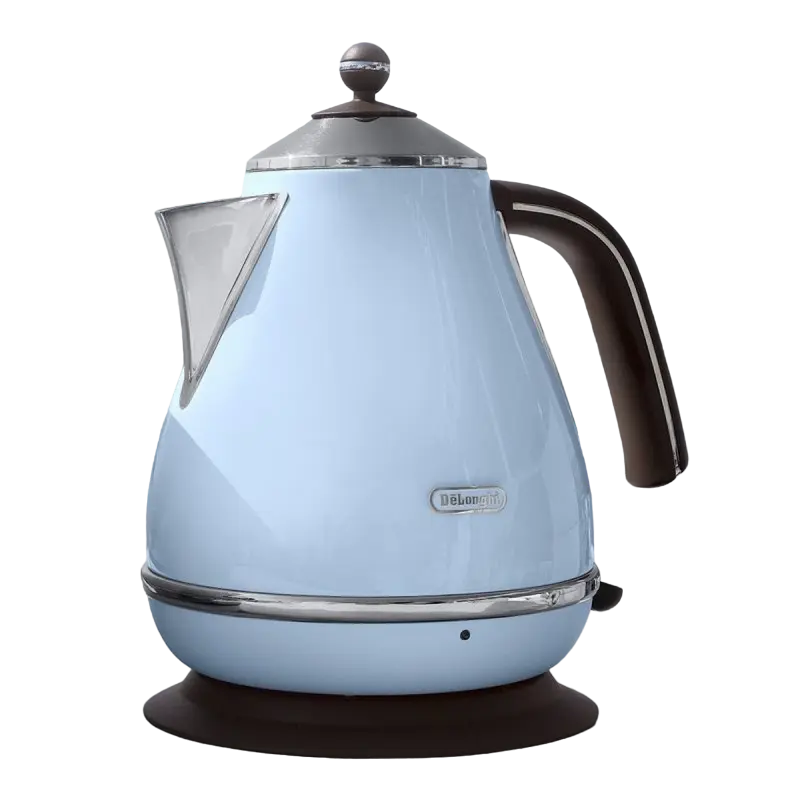 Fierbător electric DeLonghi KBOV 2001 AZ, Albastru deschis