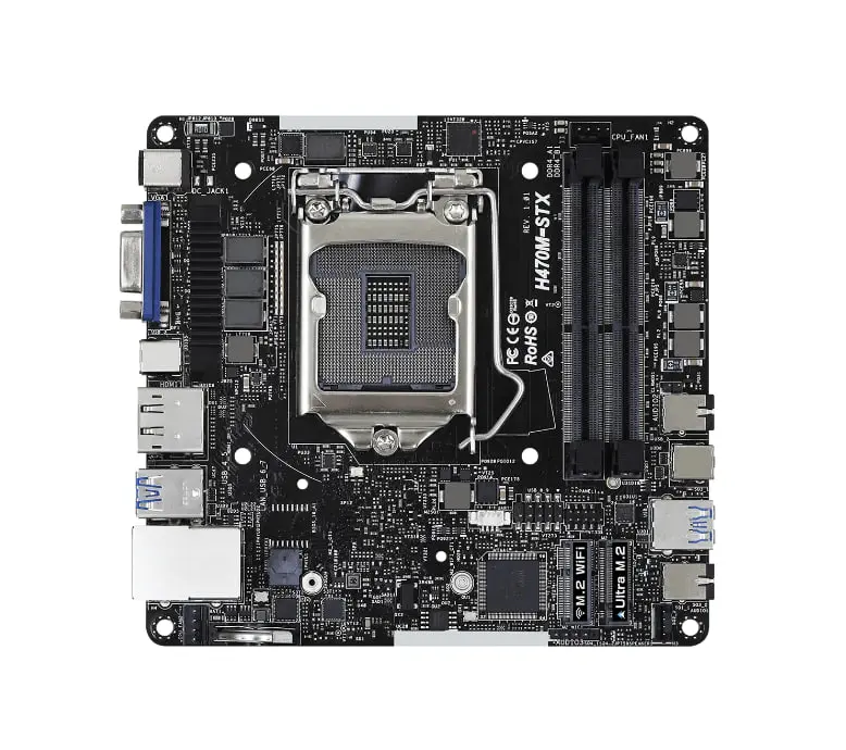 Mini PC ASRock // DESKMINI 470: CPU i5-11400 /RAM 8GB/SSD 512GB