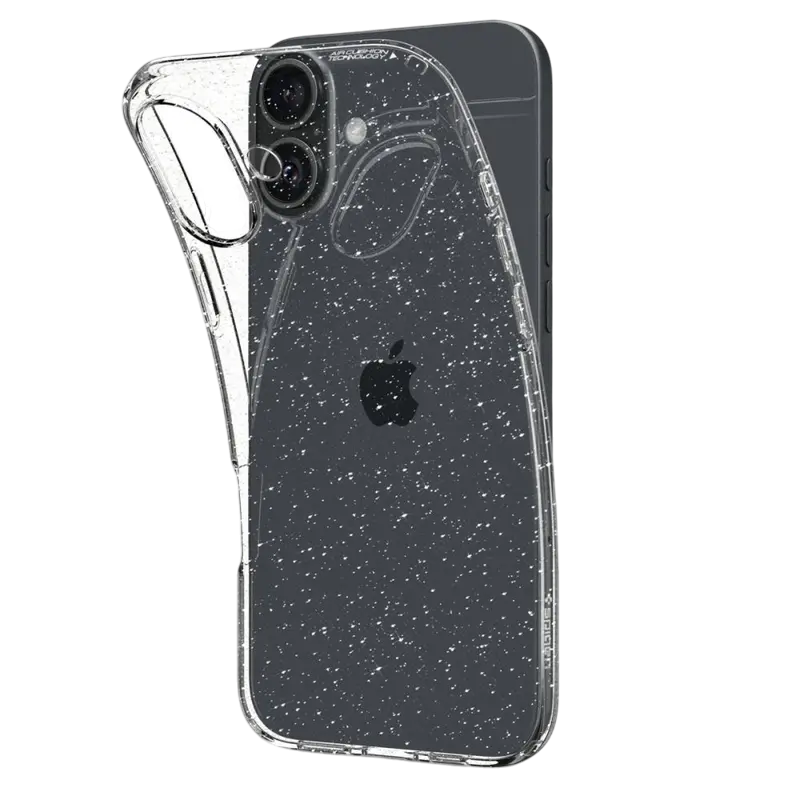 Husa Spigen iPhone 16 Liquid Crystal, Cristal Strălucitor
