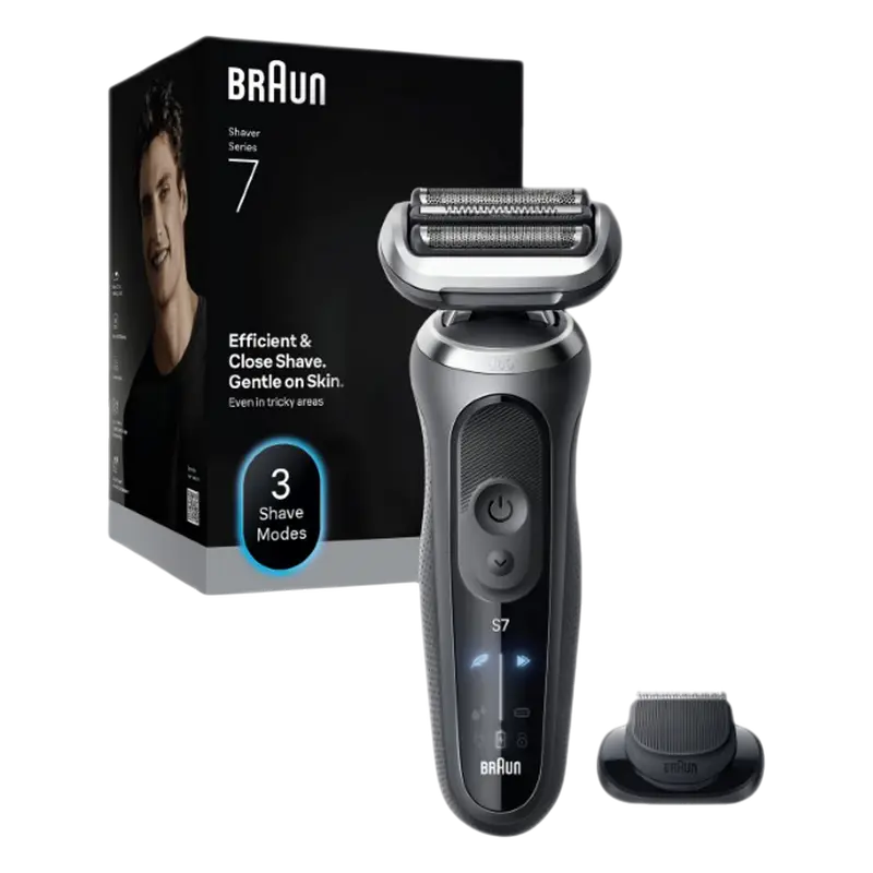 Aparat de ras electric Braun 72-G1200s, Gri