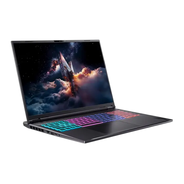 Игровой ноутбук 18" Acer Nitro 18 AI AN18-61, Obsidian Black, AMD Ryzen AI 7 350, 32Гб/2048Гб, Linux eShell