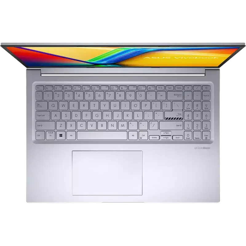Laptop 16" ASUS Vivobook 16X M3604YA, Cool Silver, AMD Ryzen 7 7730U, 16GB/1024GB, Fără SO
