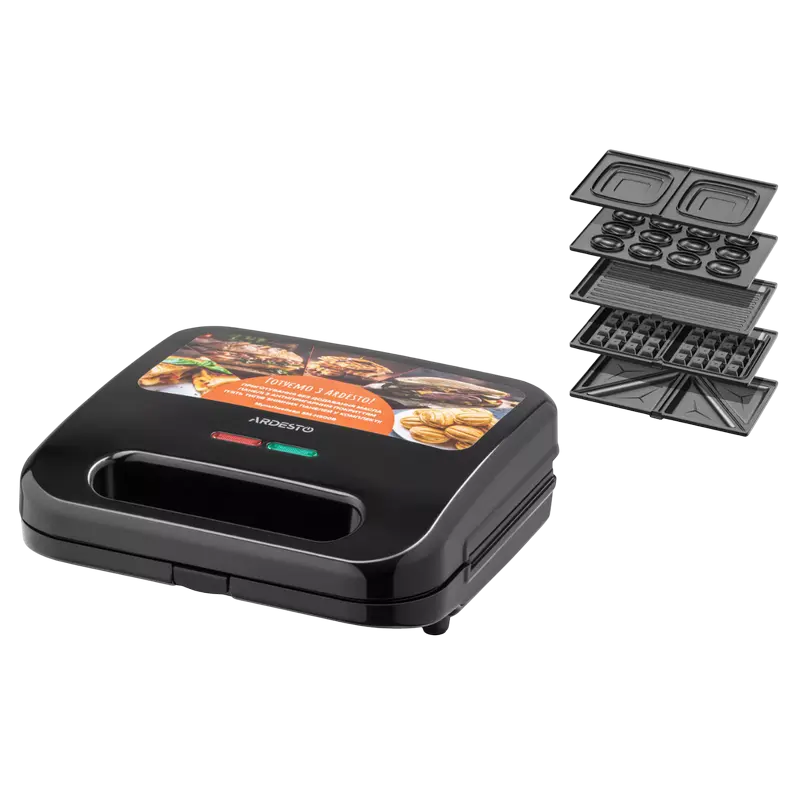 Aparat pentru sandwich Ardesto SM-H500B, Negru