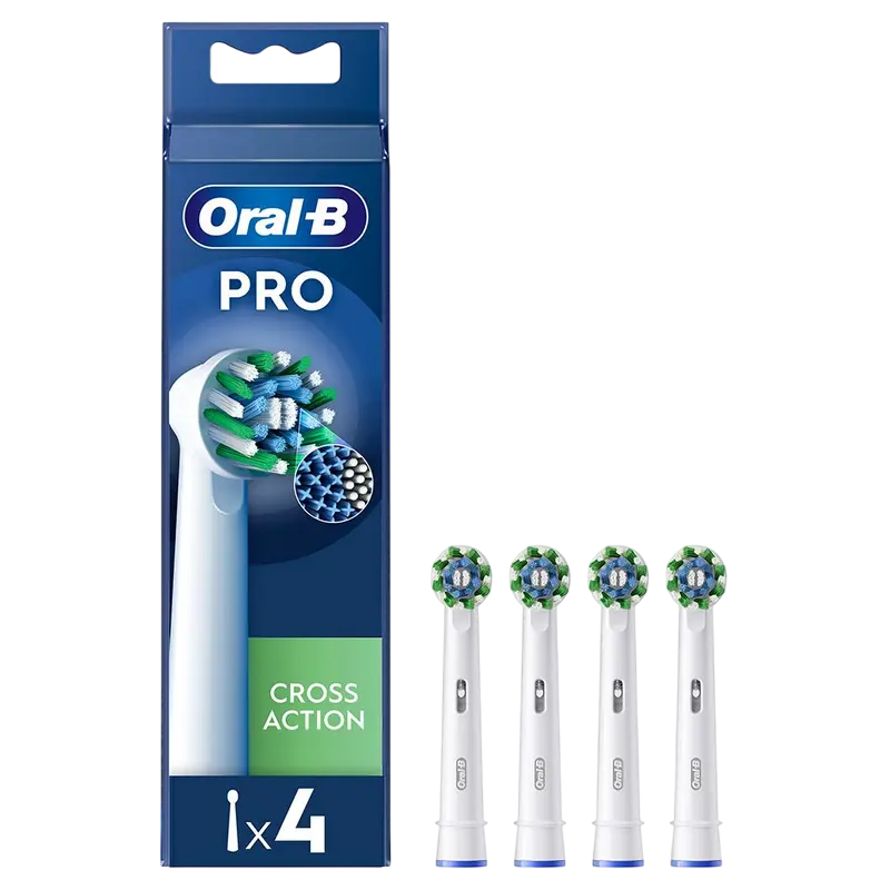 Duză pentru periuța de dinți electrică Braun Oral-B Pro Cross Action, Alb