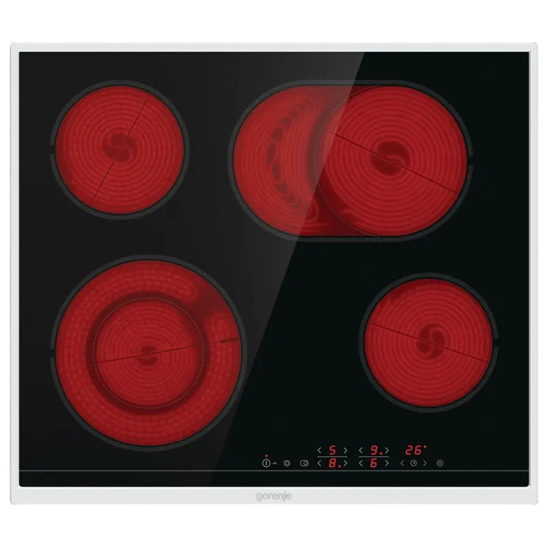 Plita incorporabilă electrică Gorenje ECT643BX, Negru