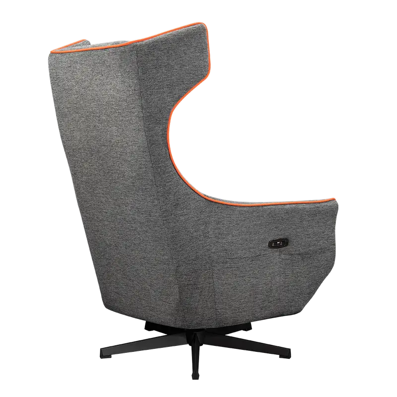 Scaun Gaming Cougar Magus, Imitație de in, Gri | Portocaliu